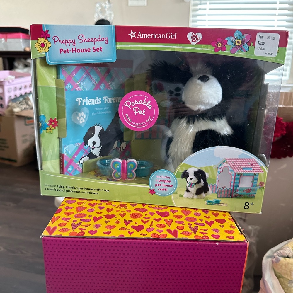 AMERICAN GIRL SHEEPDOG PREPPY / NEW IN BOX